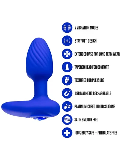 Sapphire Mystery Vibrating Plug - Vibreeriv anaallelu 3