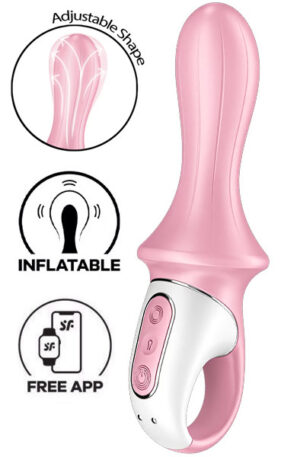 Satisfyer Air-Pump Booty 5 Pink - Anaalvibraator 1