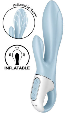 Satisfyer Air Pump Bunny 1 Blue - Küülikuvibraator 1