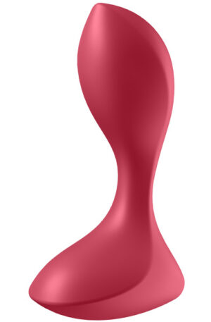 Satisfyer Backdoor Lover Plug Vibrator Red - Vibreeriv anaallelu 1
