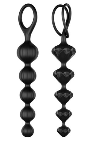 Satisfyer Beads Black - Anaalketid 1