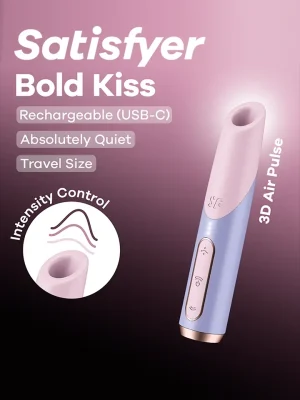 Satisfyer Bold Kiss Air Pulse Vibrator - Õhurõhu vibraator 1