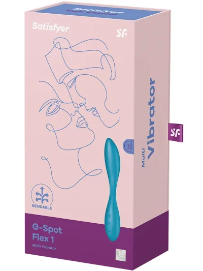 Satisfyer G-Spot Flex 1 Petrol - G-punkti vibraator 6