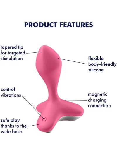 Satisfyer Game Changer Plug Vibrator Pink - Vibreeriv anaallelu 2