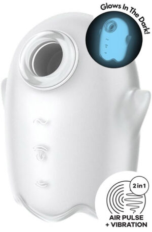 Satisfyer Glowing Ghost Clitoral Stimulator - Õhurõhu vibraator 1