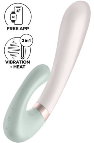 Satisfyer Heat Wave Connect App Mint - Jänese vibraatorid 1