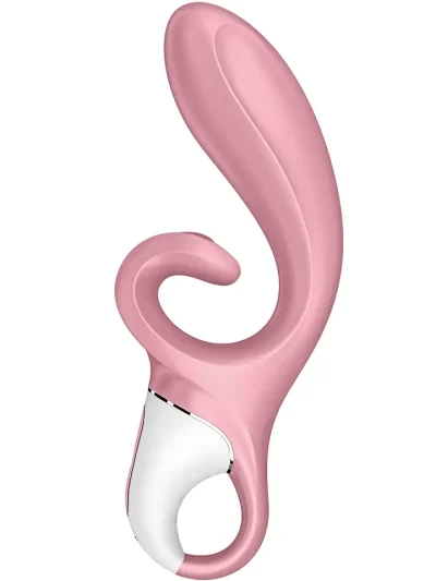 Satisfyer Hug Me Rabbit Vibrator Pink - Küülikuvibraator 3