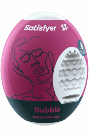 Satisfyer Masturbator Egg Single Bubble - Tenga muna 1