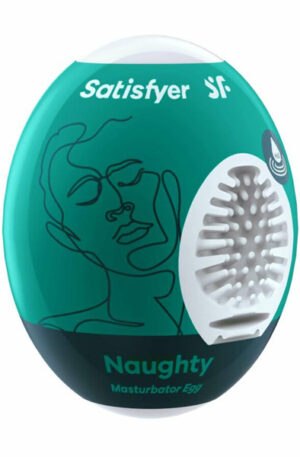 Satisfyer Masturbator Egg Single Naughty - Tenga muna 1