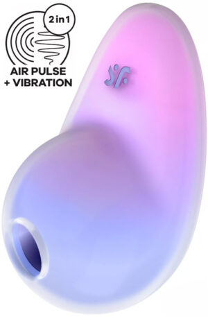 Satisfyer Pixie Dust Clitoral Stimulator Violet Pink - Õhurõhu vibraator 1