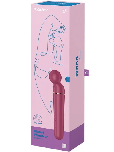 Satisfyer Planet Wand-er Berry/Rosegold - Võlukepp / massaažipulk 5