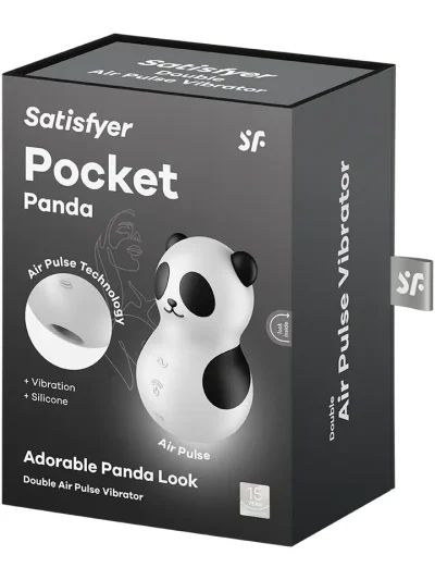 Satisfyer Pocket Panda Air Pulse Vibrator - Õhurõhu vibraator 5