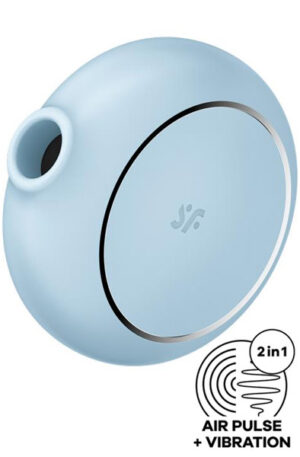 Satisfyer Pro To Go 3 Blue - Õhurõhu vibraator 1