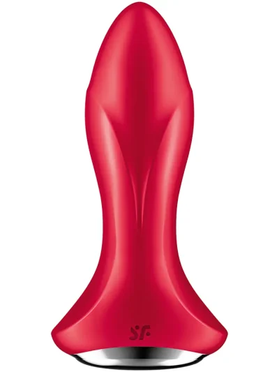 Satisfyer Rotator Plug 1+ Anal Vibrator Red - Vibreeriv anaallelu 4