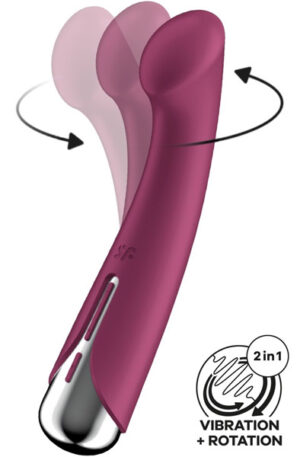 Satisfyer Spinning G-Spot 1 Red - Vibraator 1