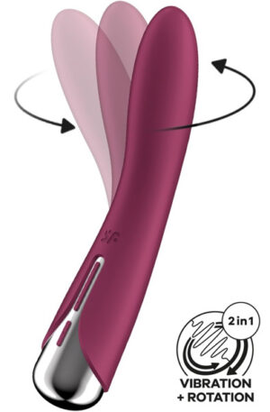 Satisfyer Spinning Vibe 1 Red - Vibraator 1