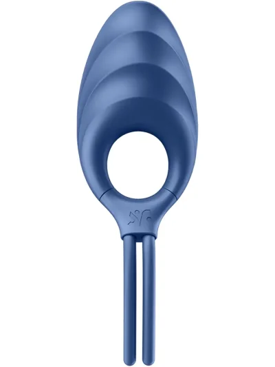 Satisfyer Swordsman Vibrating Cock Ring Blue - Vibreeriv peeniserõngas 4