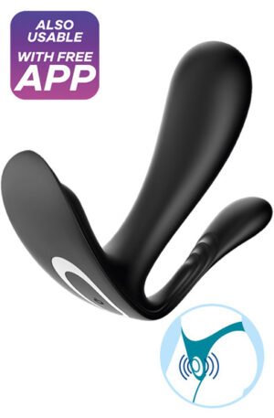 Satisfyer Top Secret+ Black - G-punkti vibraator 1