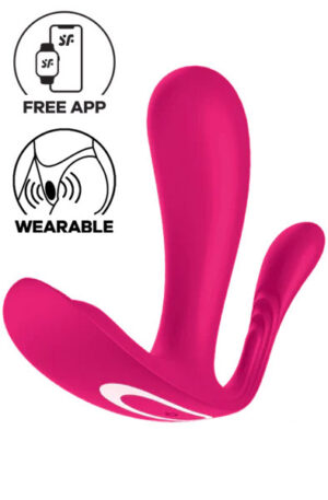 Satisfyer Top Secret+ Connect App Pink - G-punkti vibraator 1