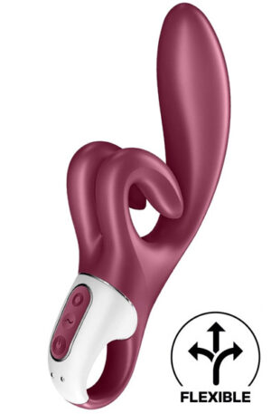 Satisfyer Touch Me Rabbit Vibrator Red - Jänese vibraatorid 1