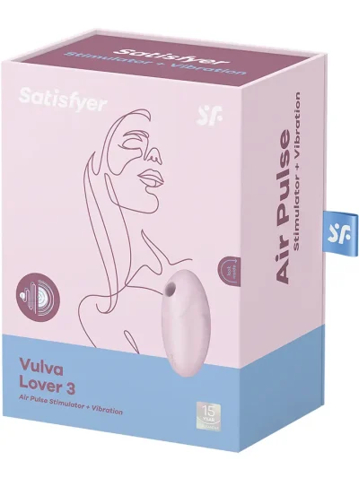 Satisfyer Vulva Lover 3 Pink - Õhurõhu vibraator 6