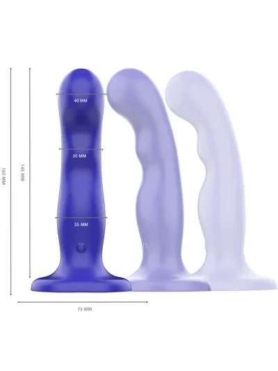 Shorty Vibrator 10 Modes Remote Control - Vibreeriv dildo 3