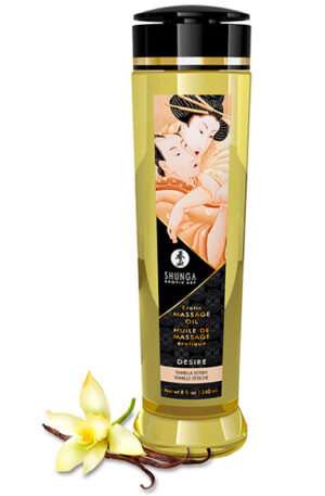 Shunga Massage Oil Desire Vanilla 240ml - Massaažiõli vanilje 1