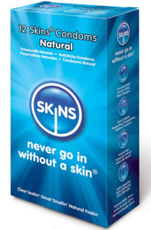 Skins Natural Kondomer 12-pack - Kondoomid 1