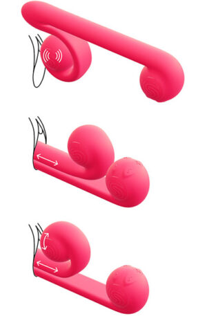 Snail Vibe Duo Vibrator Pink - Vibraator 1