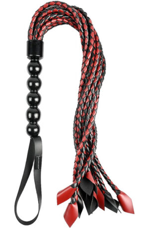 Sportsheets Saffron Braided Flogger 61 cm - Piitsutaja 1