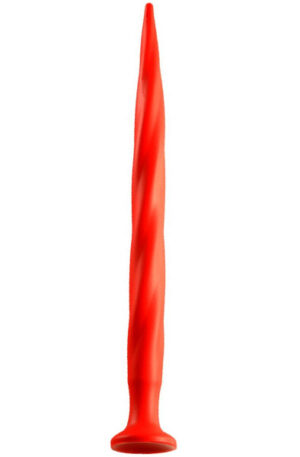 Stretch Worm Long Dildo Red 40cm - Eriti pikk anaaldildo 1