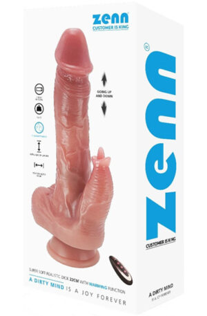 Super Soft Dildo With Warming Function 22 cm - Vibreeriv dildo 1