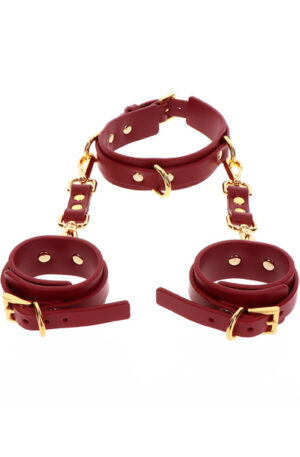 Taboom D-Ring Collar & Wrist Cuffs - Kaelarihm randmehoidjale 1
