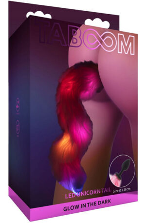 Taboom LED Unicorn Tail & Buttplug - Looma saba ja anaallelu 1