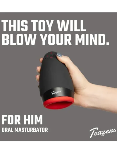 Teazers Heat & Vibration Masturbator - Vibreeriv masturbaator 4