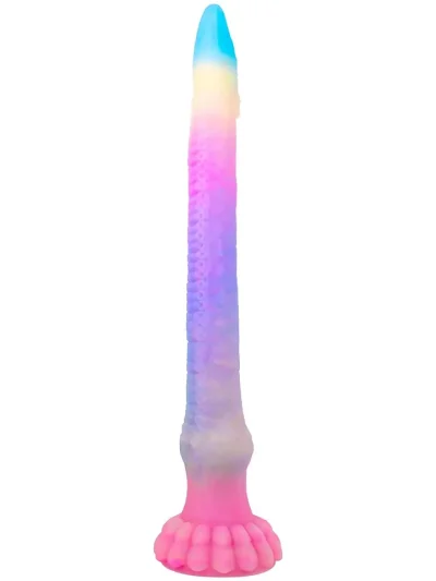 Tentaeel Glow In The Dark Dildo 44,5 cm - Dragon dildo 1