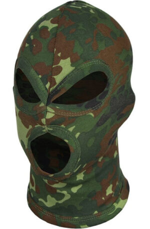 The Red Cotton Balaclava Army - BDSM mask 1