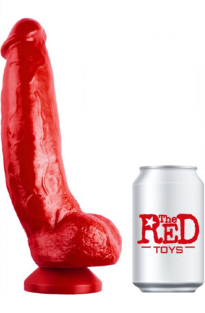 The Red Toys Rackham Dildo Red 27 cm - Dildo 1