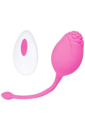 The Rose Vibrating Egg Pink - Vibreeriv muna 1