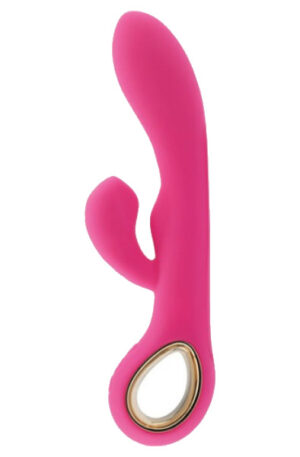 TOYZ4LOVERS Vibrator Rabbit Handy G-Double Touch Grip Pink - Küülikuvibraator 1