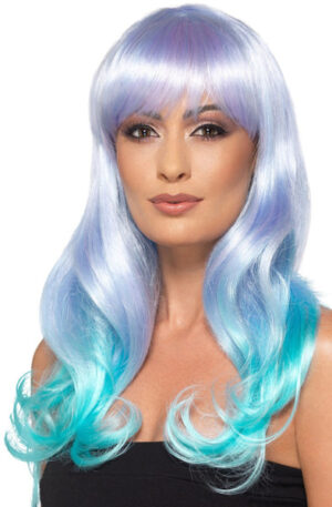 Unicorn Wavy Wig Pastel - Parukas 1