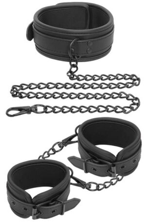 Vegan Collar & Hand Cuffs Set - Kaelarihm randmehoidjale 1