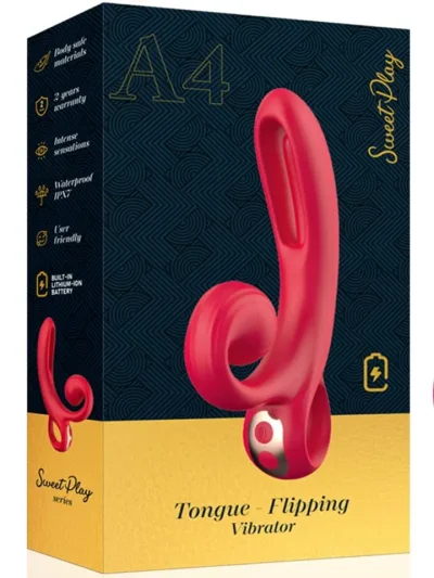 Vibrator With Tongue & Clitoral Stimulation - Kliitoristimulaator 5