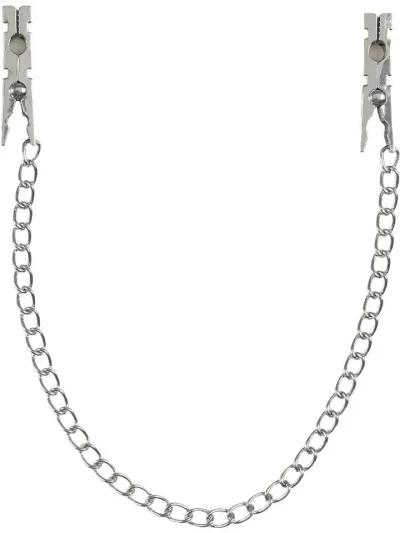 Virgite Nipple Clamps With Chain - Kettidega nibuklambrid 1