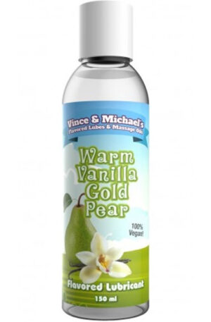 Warm Vanilla Gold Pear Flavored Lubricant 150ml - Maitsestatud libesti 1