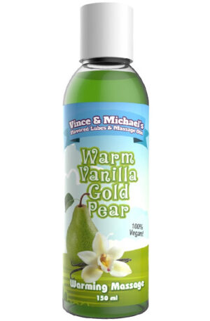 Warm Vanilla Gold Pear Warming Massage 150ml - Massaažiõli 1