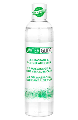 Waterglide 2:1 Massage Gel & Aloe Vera Lubricant 300ml - Libesti- ja massaažikreem 1