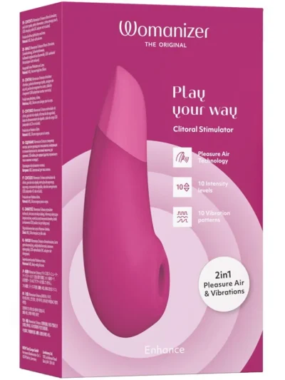 Womanizer Enhance Pulsator Vibrator Pink - Õhurõhu vibraator 6