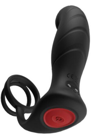 Yell Vibrating Prostate Massager With Cock Ring - Prostata vibraator 1