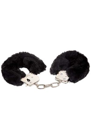 You're Under Arrest! Black Furry Cuffs - Käerauad 1